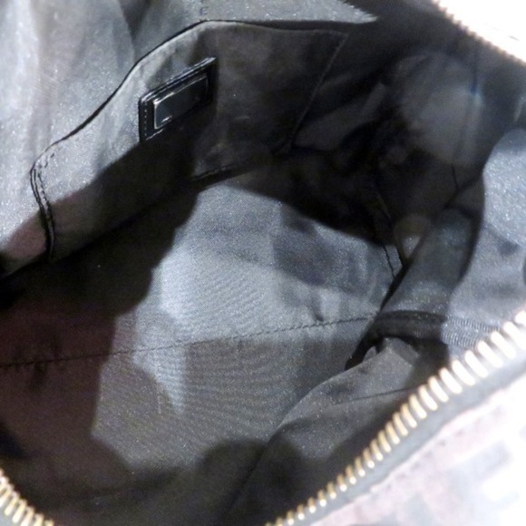 Fendi Fendi Zucchino Canvas Handbag Canvas Handbag A025015 in Great Condition - Picture 6 of 9